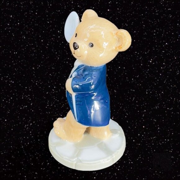 Bing and Grondahl B&G 1998 Porcelain Ceramic Figurine Teddy Victor Denmark VTG - Picture 2 of 6